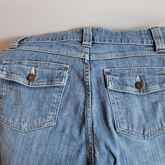 Lee Vintage Cropped Jeans Sits Just below Waist Size 8 - Picture 7 of 8
